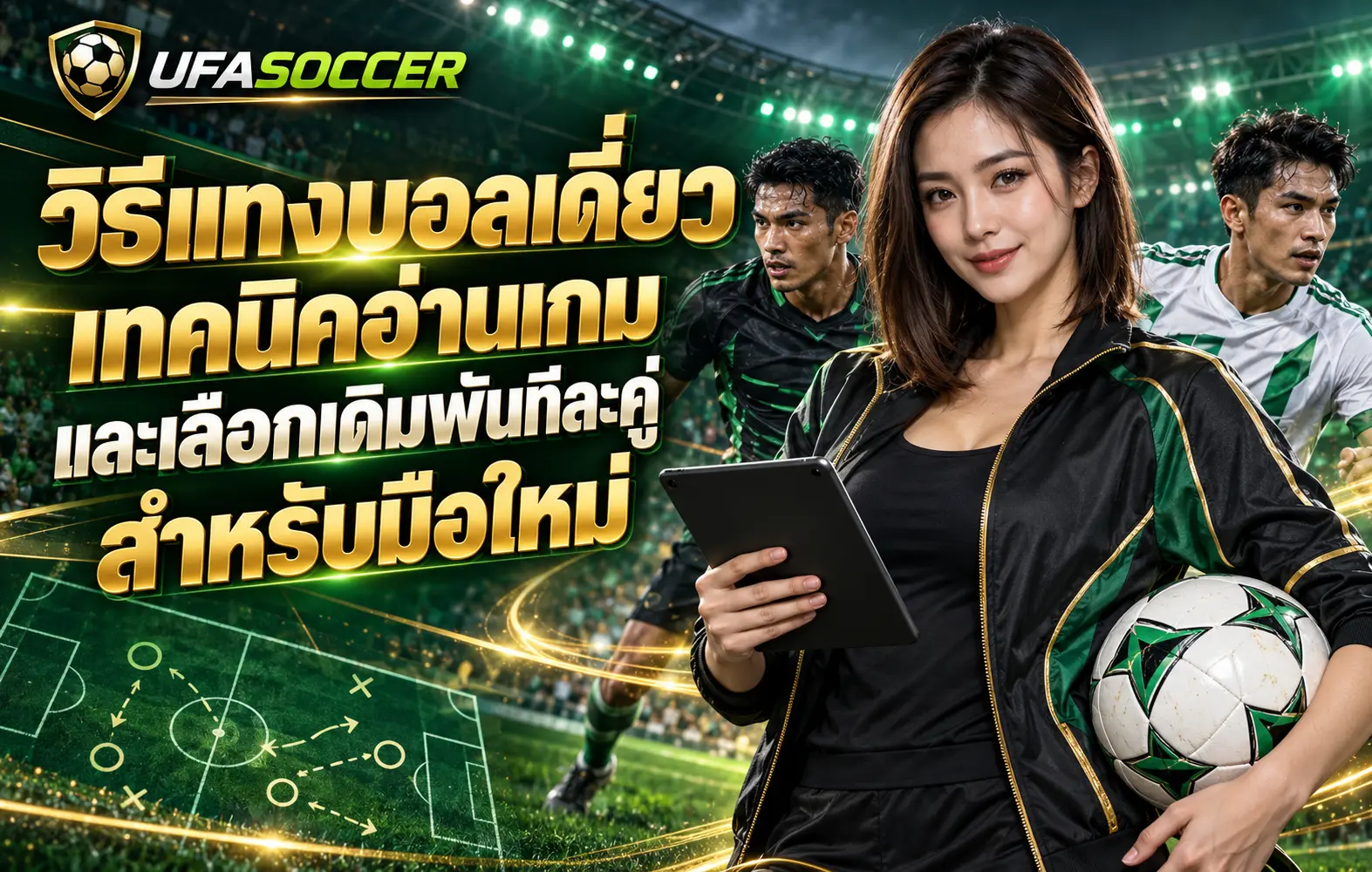 วิธีแทงบอลเดี่ยว