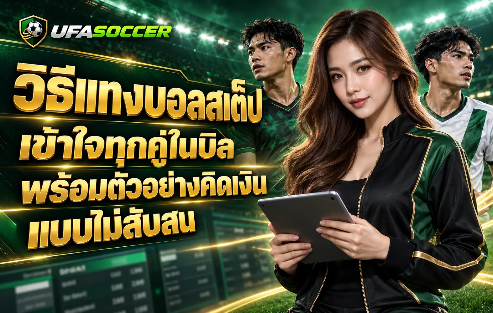 วิธีแทงบอลสเต็ป