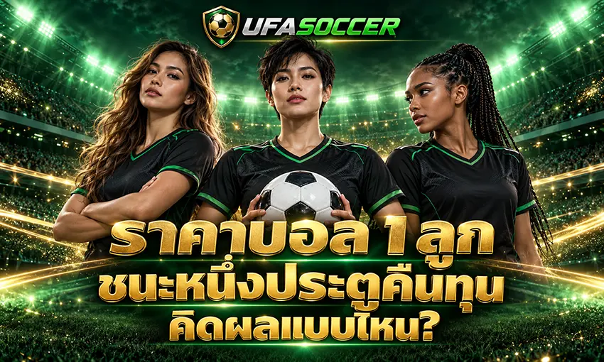 ราคาบอล 1 ลูก