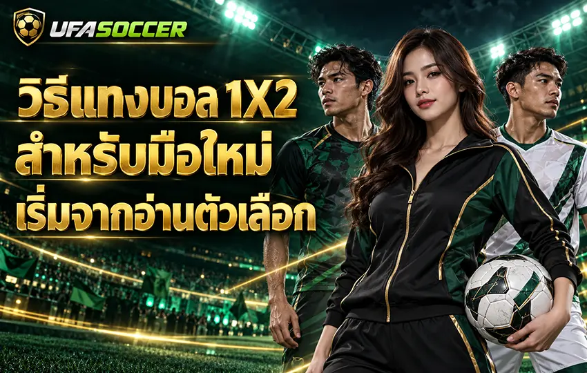 วิธีแทงบอล 1X2